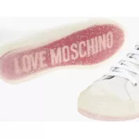 Incaltaminte Moschino Dama - Sneakers Moschino Love Fabric Eco30 Sneakers White Femei (BM 8561718) - B-mall.ro