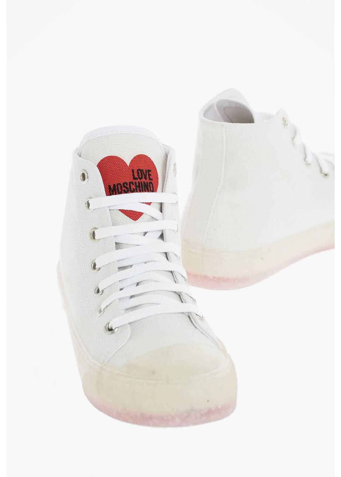 Moschino Love Fabric Eco30 Sneakers White