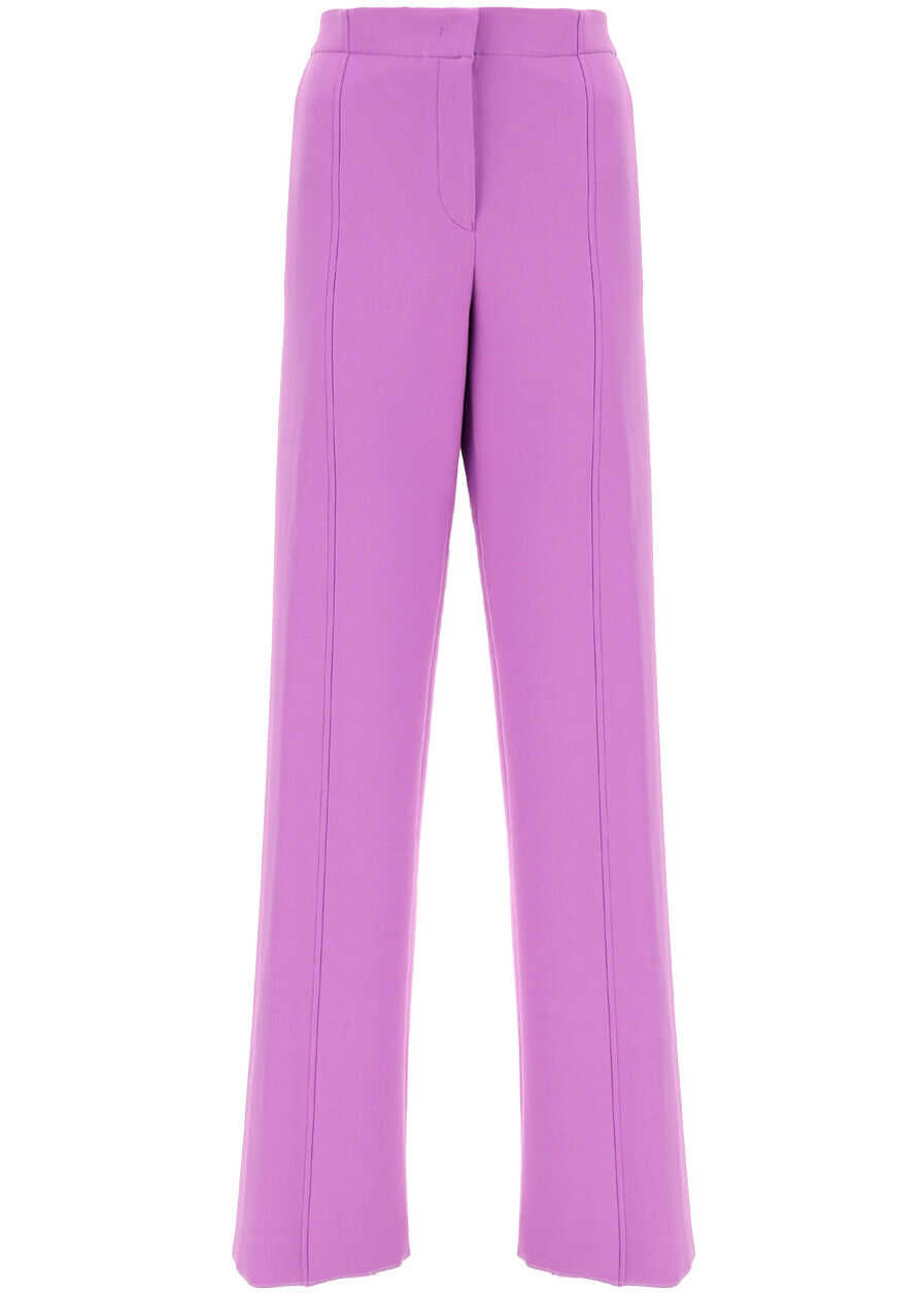 Salvatore Ferragamo Pants 749057 LATEX PURPLE