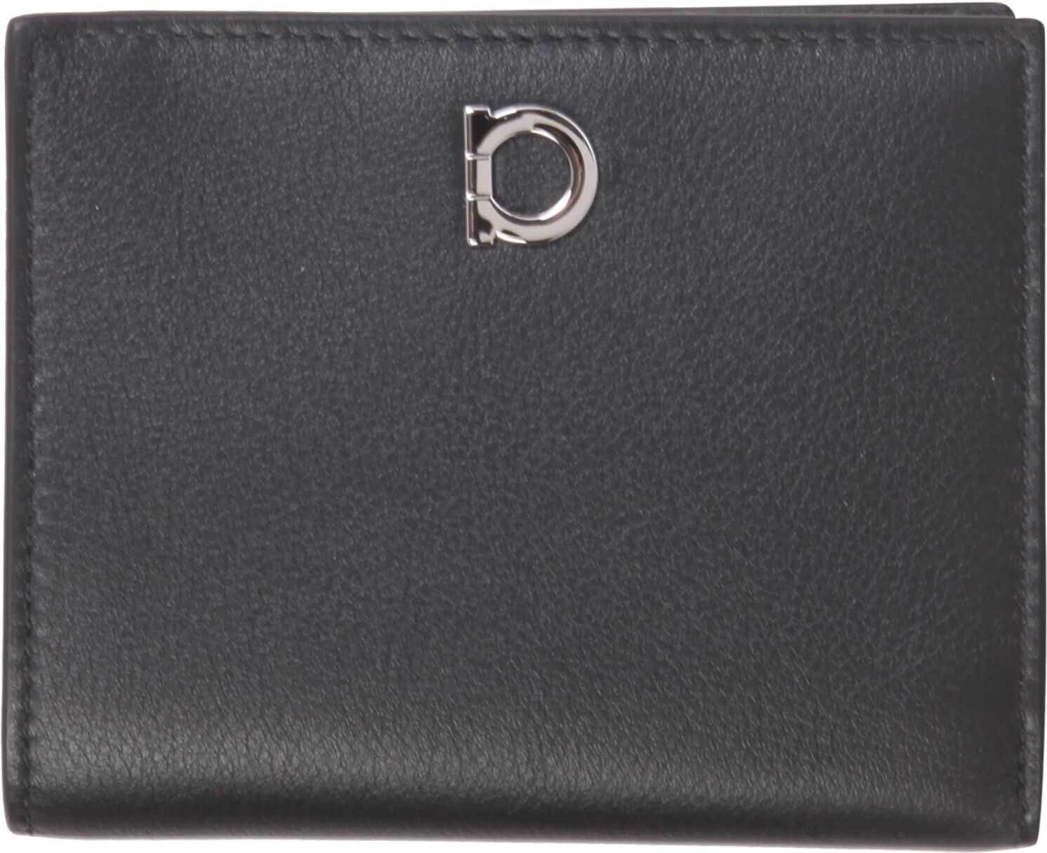 Salvatore Ferragamo Gancini Wallet 744964_660653NERO BLACK