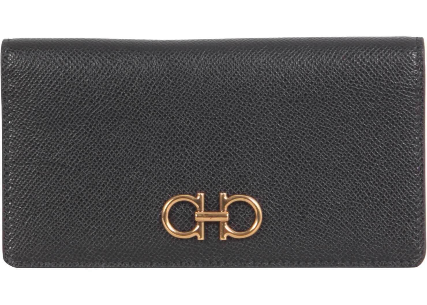 Salvatore Ferragamo Gancini Wallet 726510_22D779NERO BLACK