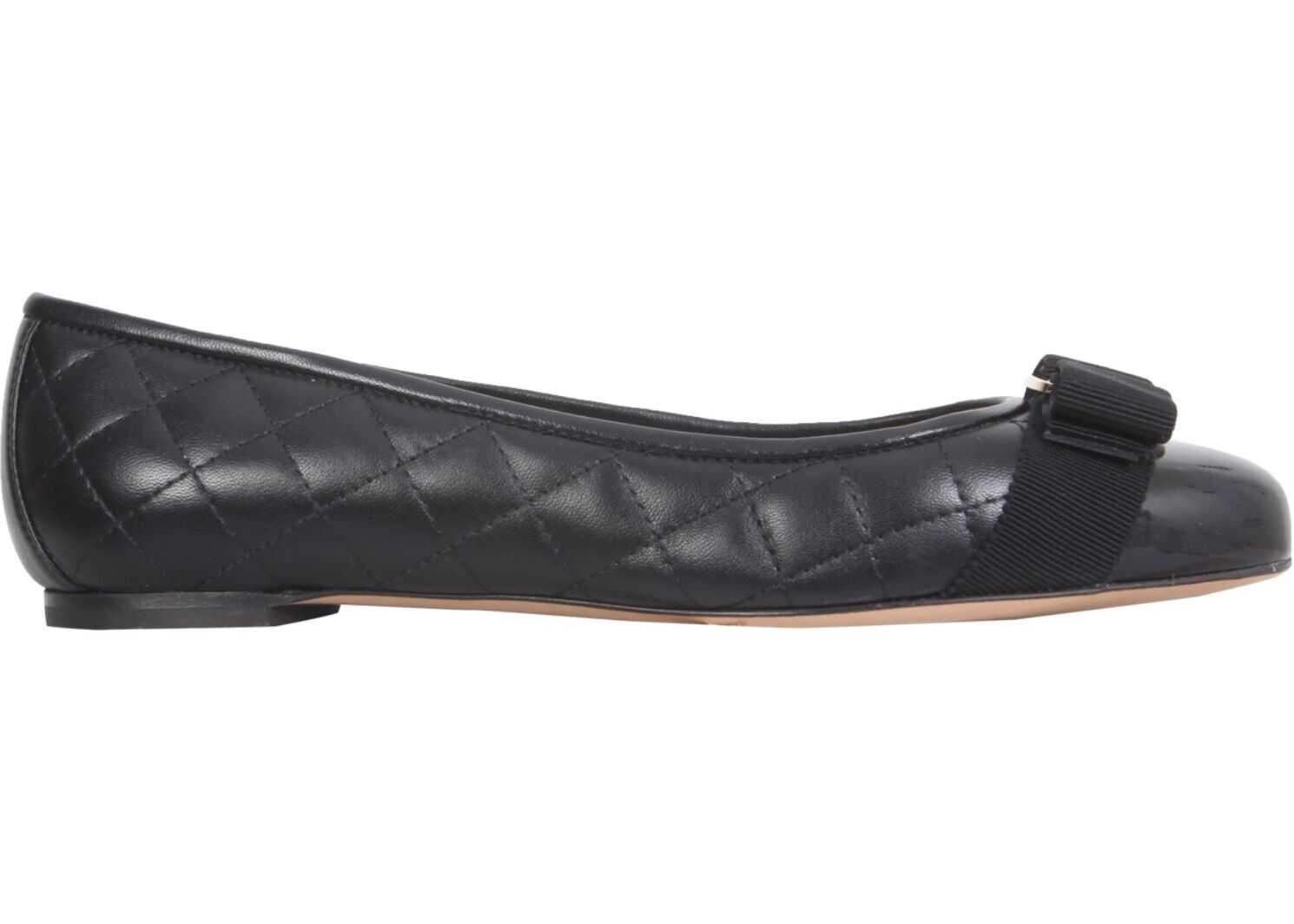 Salvatore Ferragamo Varina Ballerinas 672100_01M831NERO BLACK