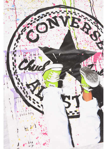 Tricouri Converse Printed T-Shirt Gray Baieti (BM 8562093) 2