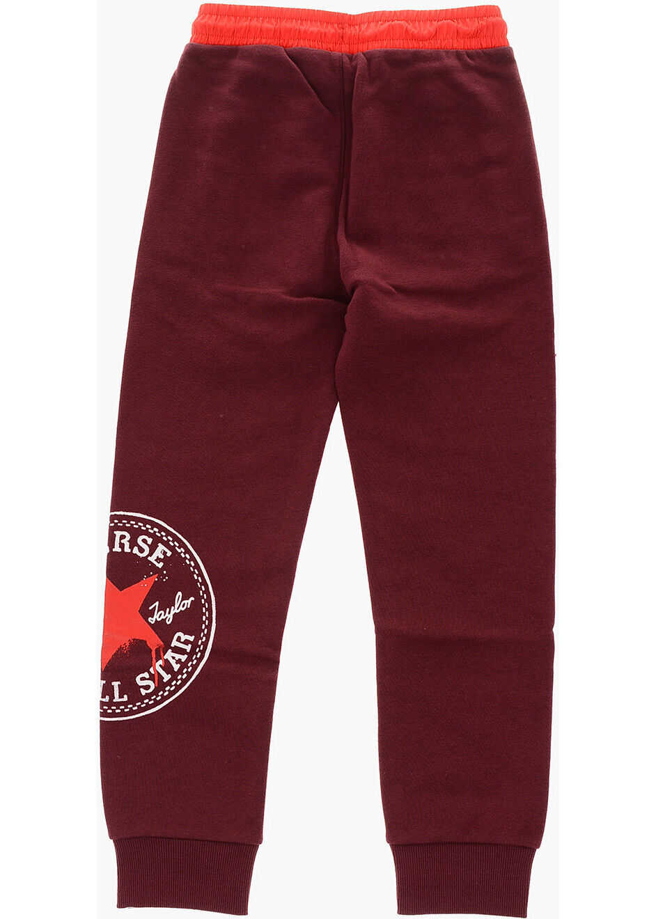 Pantaloni casual Converse Printed Jogger Burgundy Baieti (BM 8562102) 2