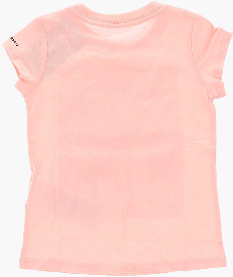 Tricouri Converse Printed T-Shirt Pink Baieti (BM 8562108) 3