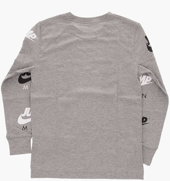 Tricouri Nike Air Jordan Printed T-Shirt Gray Baieti (BM 8562120) 3