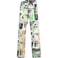 Blugi drepti 21Cm Printed D-Macs-Sy Jeans L.32 Barbati