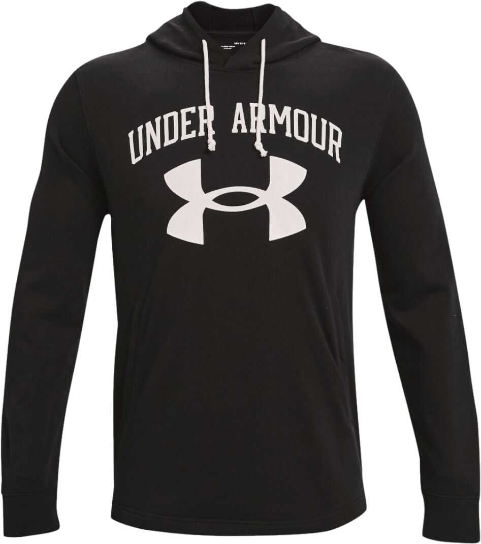 Under Armour Rival Terry Big Logo Hoodie Black
