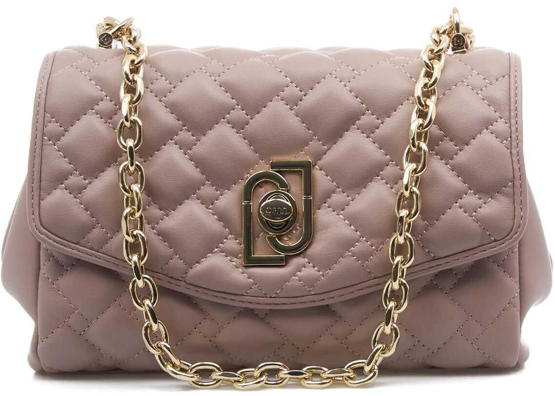 Liu Jo Quilted crossbody bag "Piacente" Rose