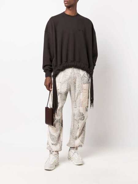 Bluze de trening AMBUSH Crew Neck Sweatshirt BROWN Femei (BM 8565699) 2