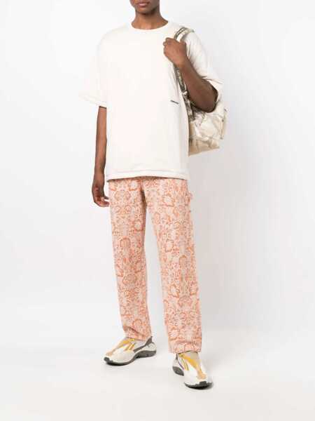 Tricouri AMBUSH Padded T-Shirt With Embroidered Logo IVORY Barbati (BM 8565702) 2