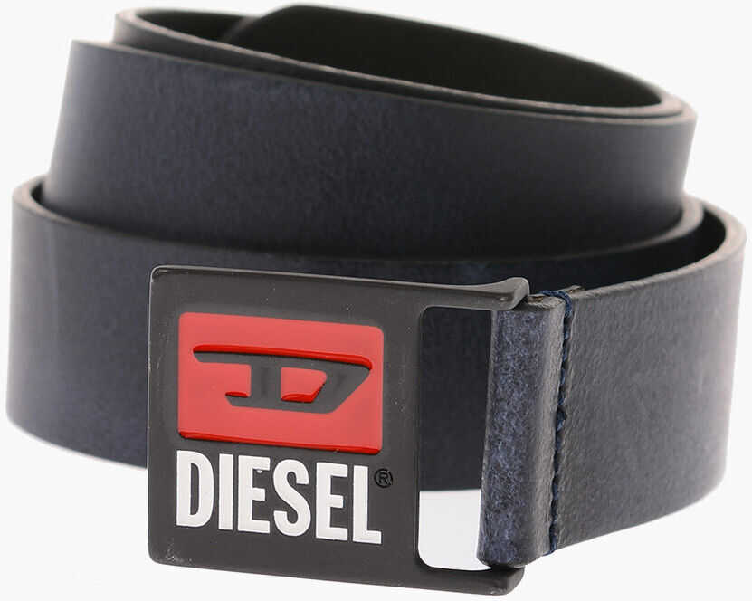 Diesel Leather B-Antyo Belt Black