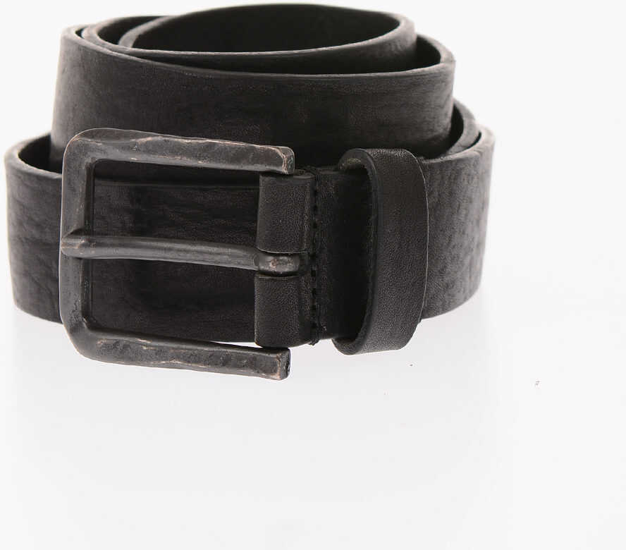 Diesel Leather B-Used Belt Black