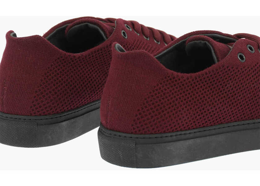 Sneakers CORNELIANI Id Technical Fabric Low Top Sneakers Red Barbati (BM 8567829) 2