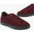 CORNELIANI Id Technical Fabric Low Top Sneakers Red