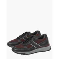 Sneakers Id Fabric And Leather Sneakers Barbati