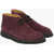 CORNELIANI Cc Collection Suede Desert Boots Violet