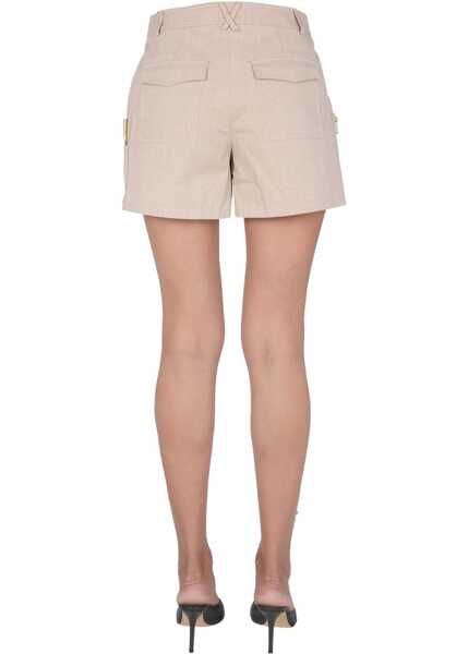Pantaloni scurti Moschino Safari Essential Kit Bermuda BEIGE Femei (BM 8568510) 4
