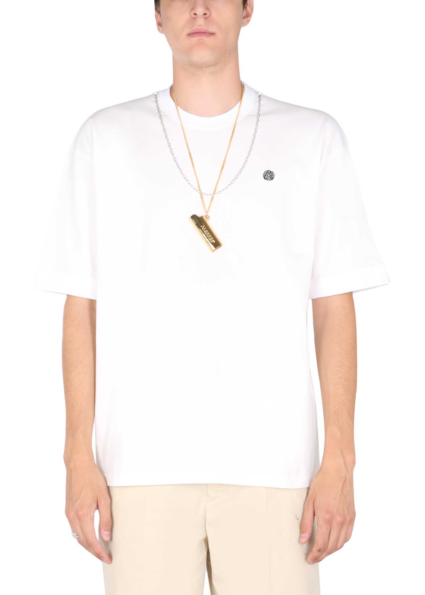 AMBUSH Chain Neck T-Shirt WHITE