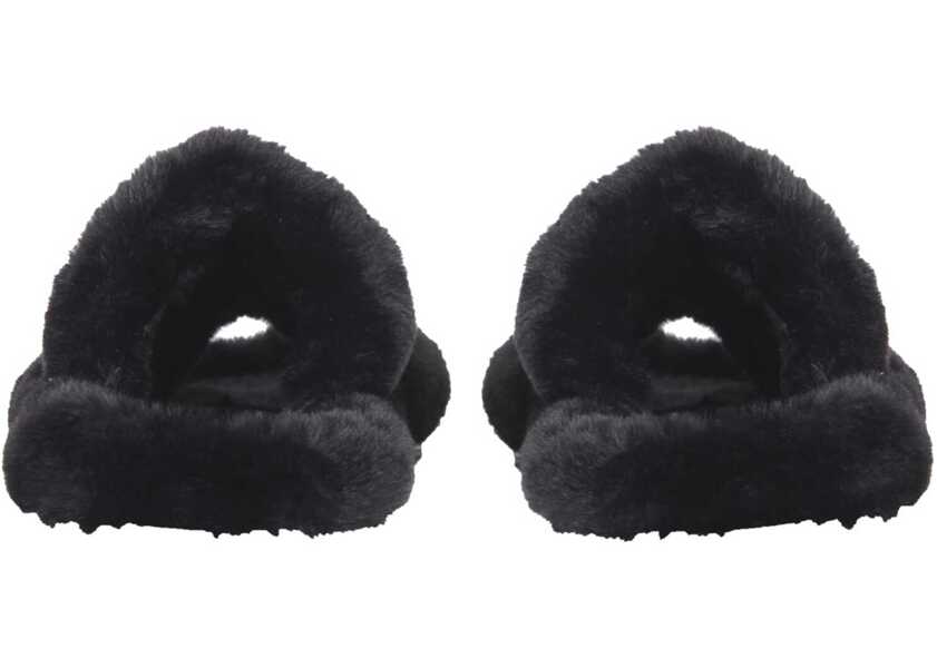 Papuci Dolce & Gabbana Fur Sandals BLACK Barbati (BM 8569161) 3