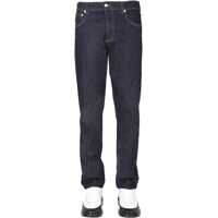 Blugi drepti Jeans With Embroidered Logo Barbati