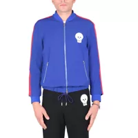 Hanorace "Skull" Embroidered Sweatshirt Barbati