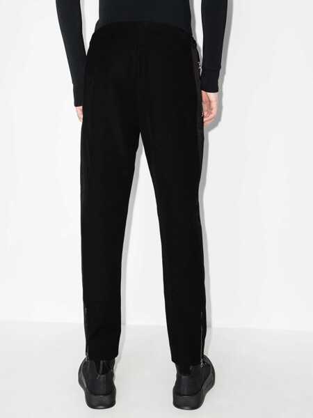 Pantaloni casual Alexander McQueen Jogging Pants With Embroidered Skull BLACK Barbati (BM 8569494) 3