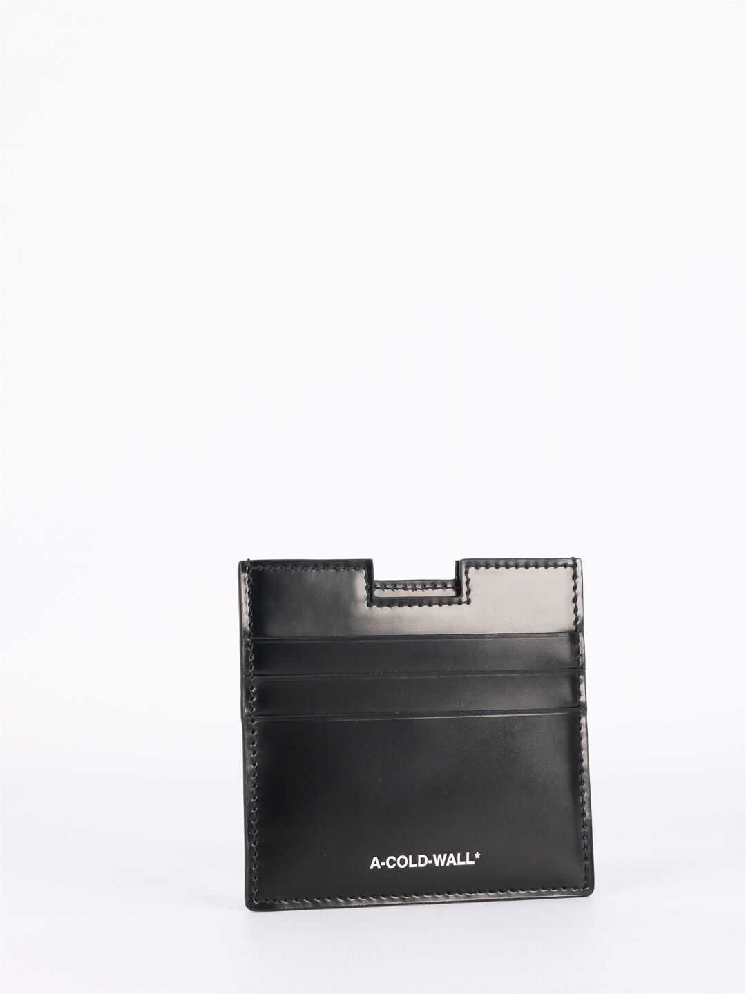 A-COLD-WALL* Leather Card Holder ACWUA088 Black