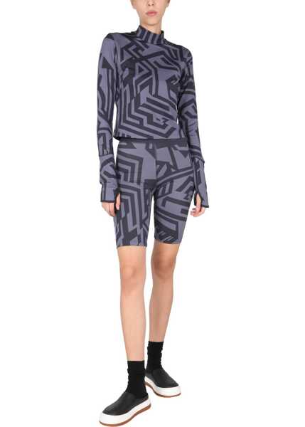 Pantaloni scurti MCQ Alexander McQueen Dazzelle Cyclist Bermuda BLACK Femei (BM 8570178) 2