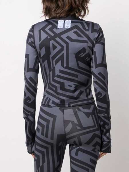 Bluze casual MCQ Alexander McQueen Dazzelle T-Shirt BLACK Femei (BM 8570199) 4