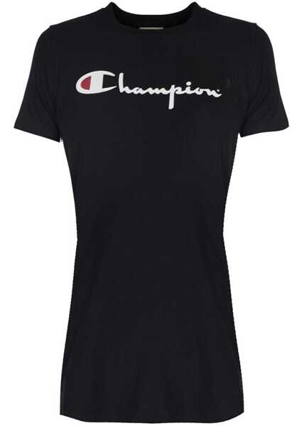 Tricouri Champion Long Top 110045 Czarny Femei (BM 8572155) 2