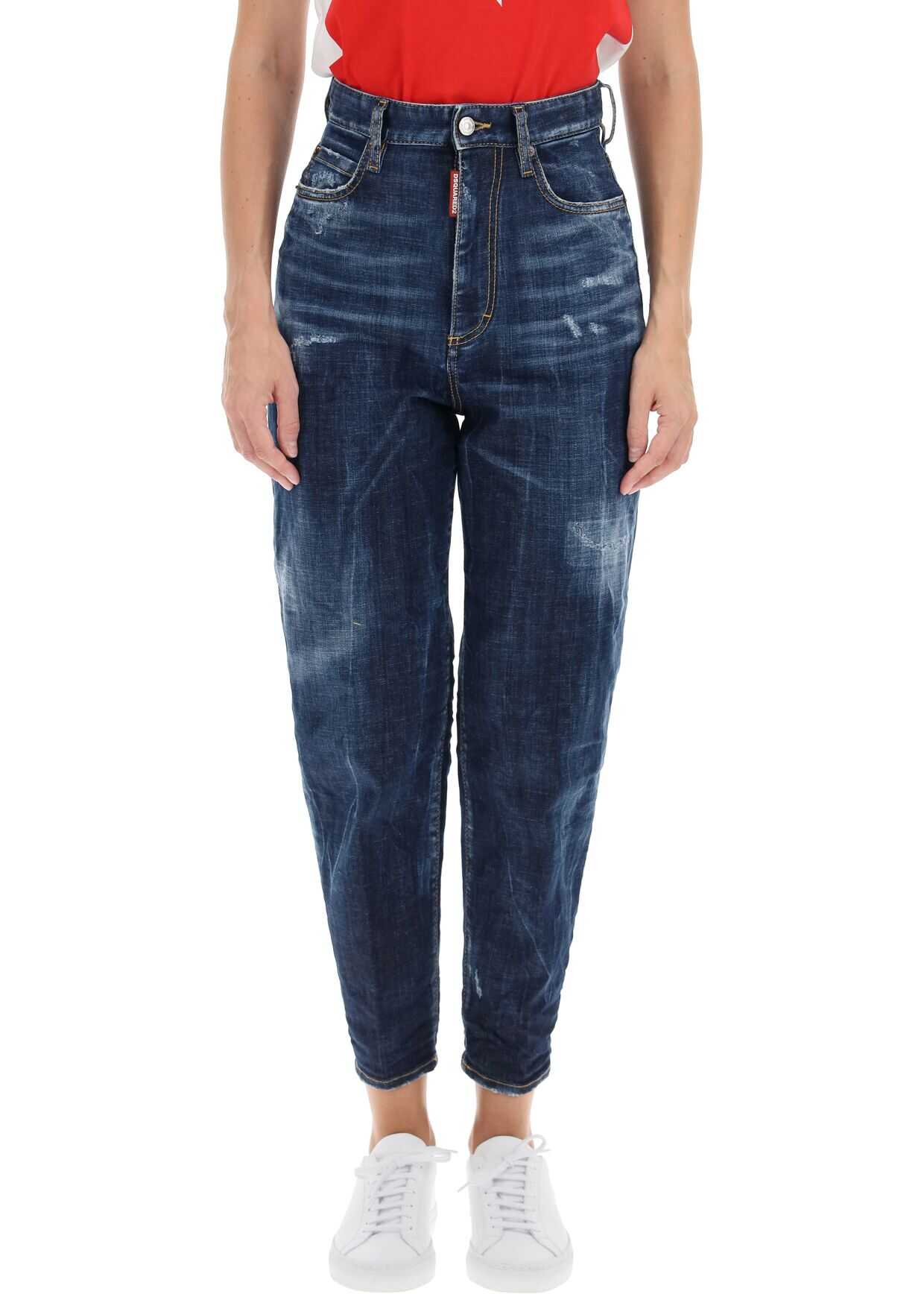 DSQUARED2 Sasoon Jeans S75LB0558 S30342 NAVY BLUE