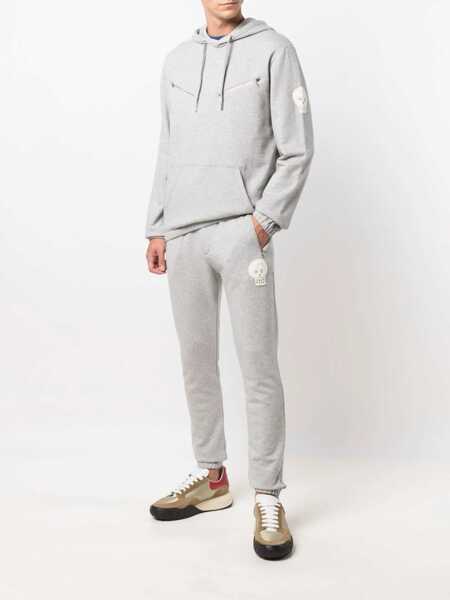 Hanorace Alexander McQueen Sweatshirt With Embroidered Skull GREY Barbati (BM 8573949) 2