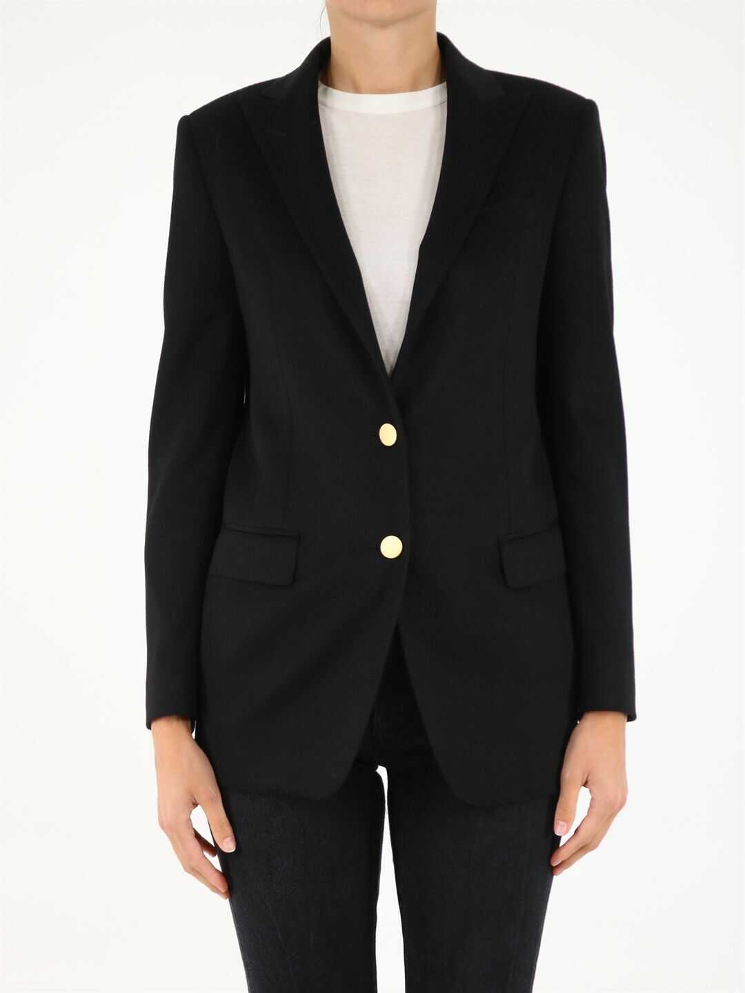 Tagliatore Berta Single-Breasted Blazer BERTA 190015 Black