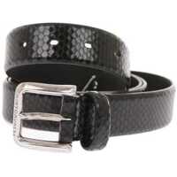 Curele 30Mm Reptile Printed Leather Belt Barbati