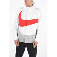Jachete Hooded Jacket With Hidden Buttons Barbati