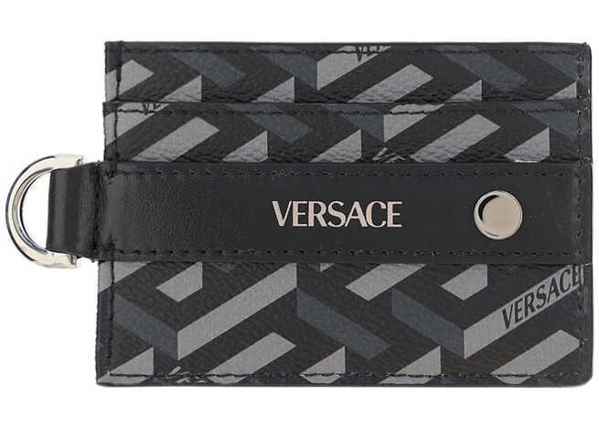 Versace Wallet 10028521A01444 NERO/GRIGIO/RUTENIO
