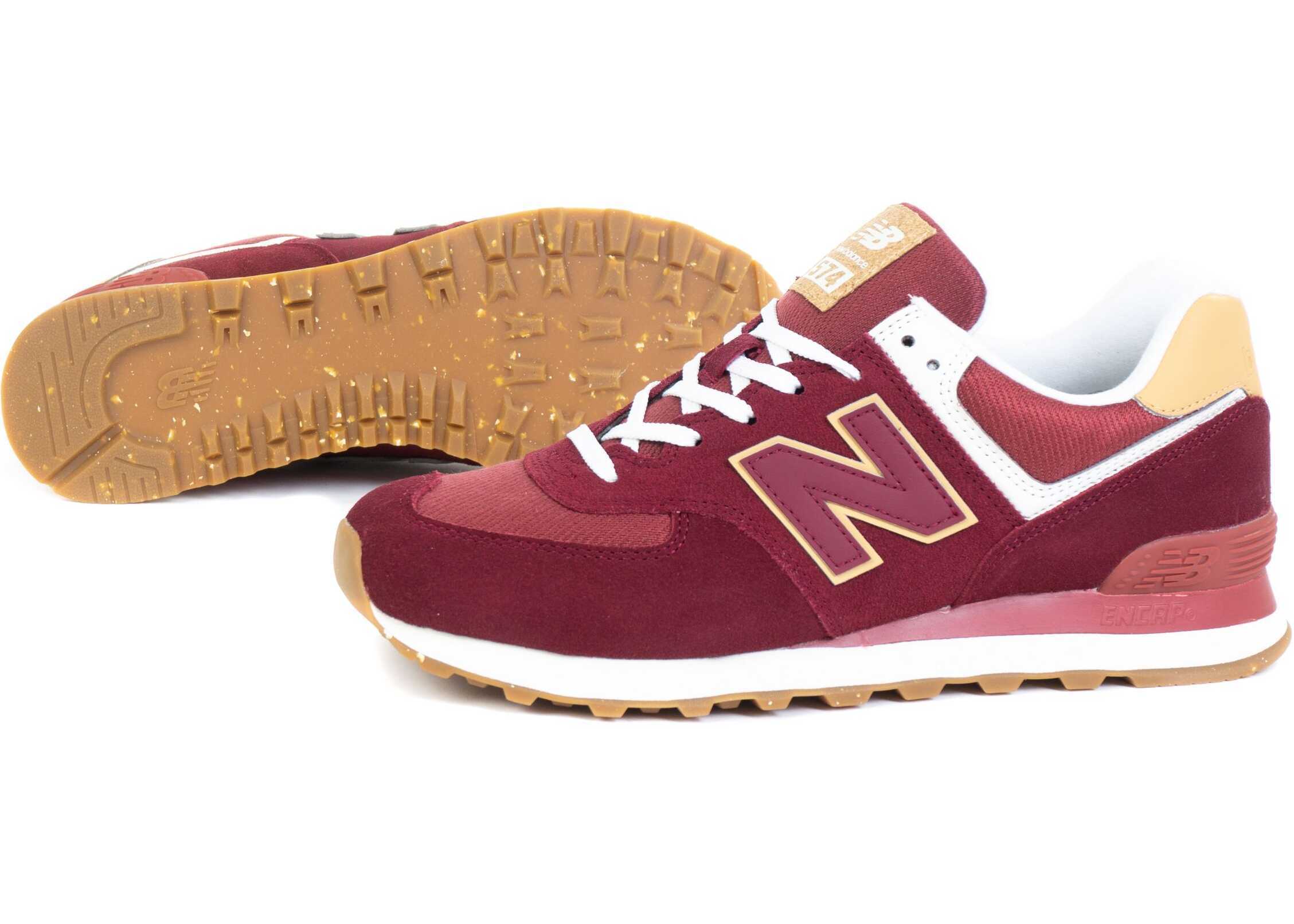 New Balance 574 Burgundy