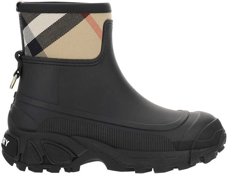 Burberry Boots 8041949 BLACK-ARCHIVE BEIG
