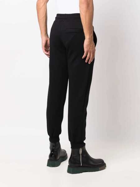 Treninguri GCDS Jogging Pants With Cute Tape Logo Band BLACK Barbati (BM 8577981) 4