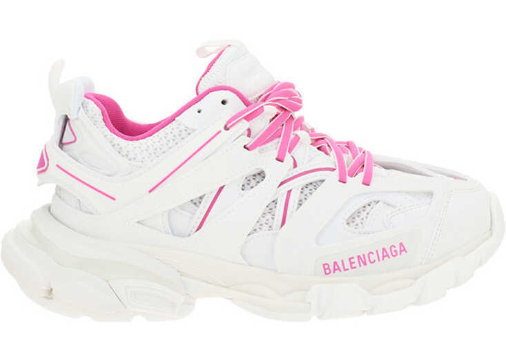 Balenciaga Track Sneakers 542436W3AC2 WHITE/FLUO PINK