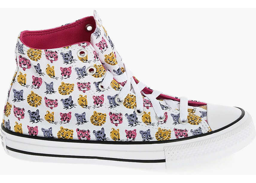 Sneakers Converse All Star Fabric Printed Sneakers Multicolor Baieti (BM 8582340) 3