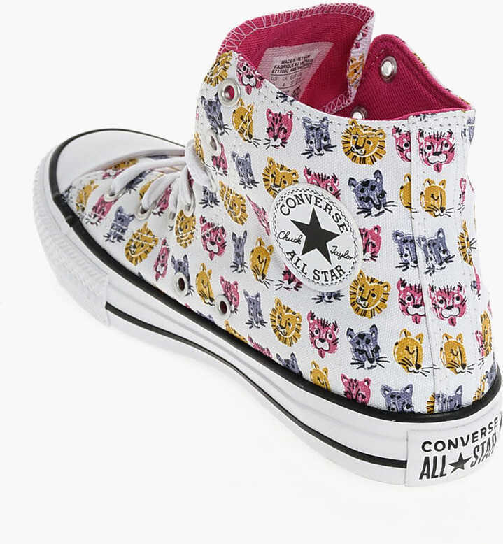 Sneakers Converse All Star Fabric Printed Sneakers Multicolor Baieti (BM 8582340) 4