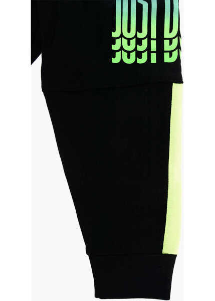 Pantaloni casual Nike Printed Jogger Black Baieti (BM 8582388) 2