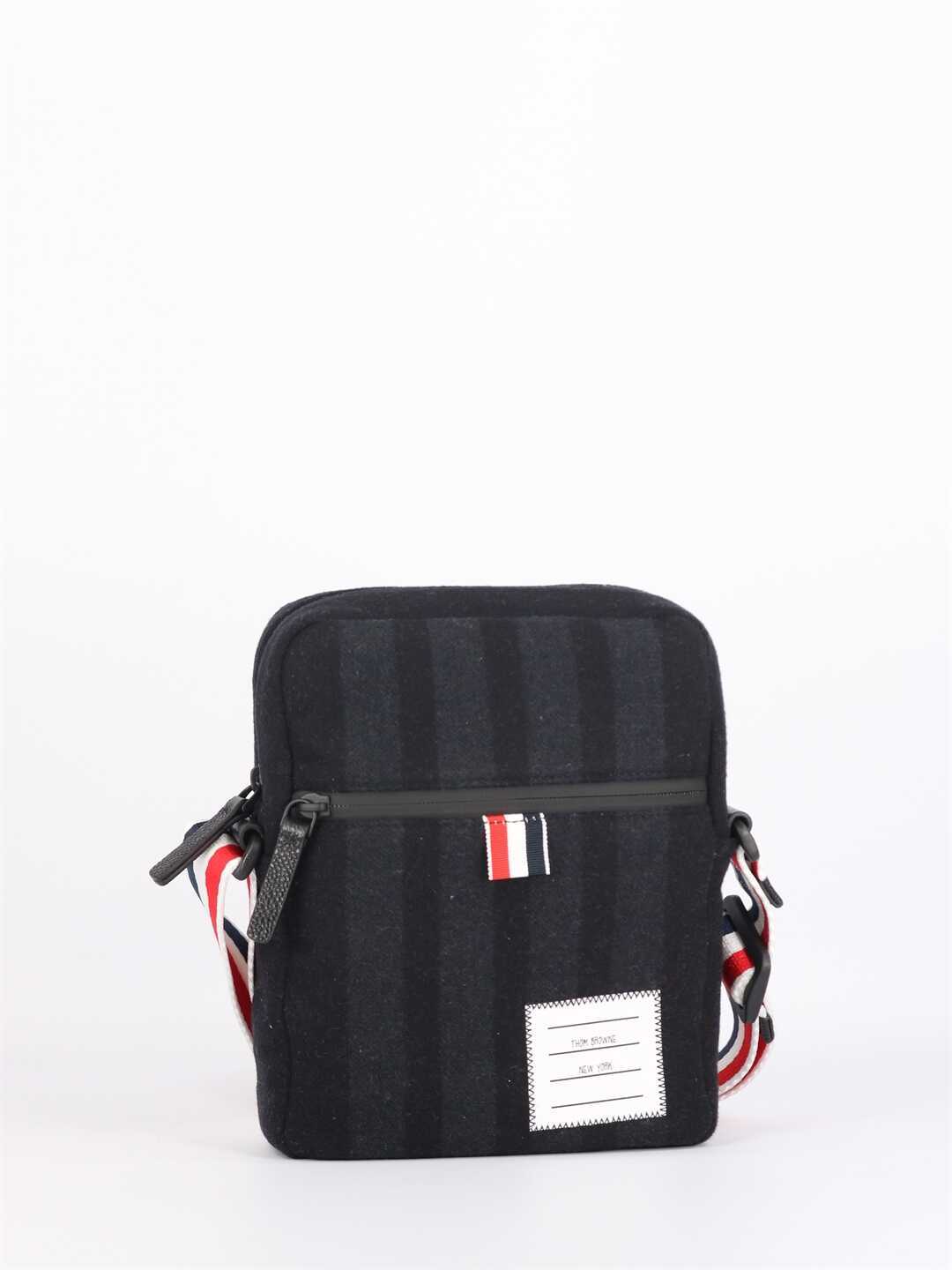 Thom Browne Camera Bag With Shoulder Strap MAG284A 07553 Black