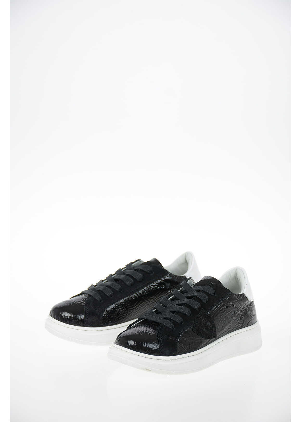 Philippe Model Leather Granville Sneakers Black
