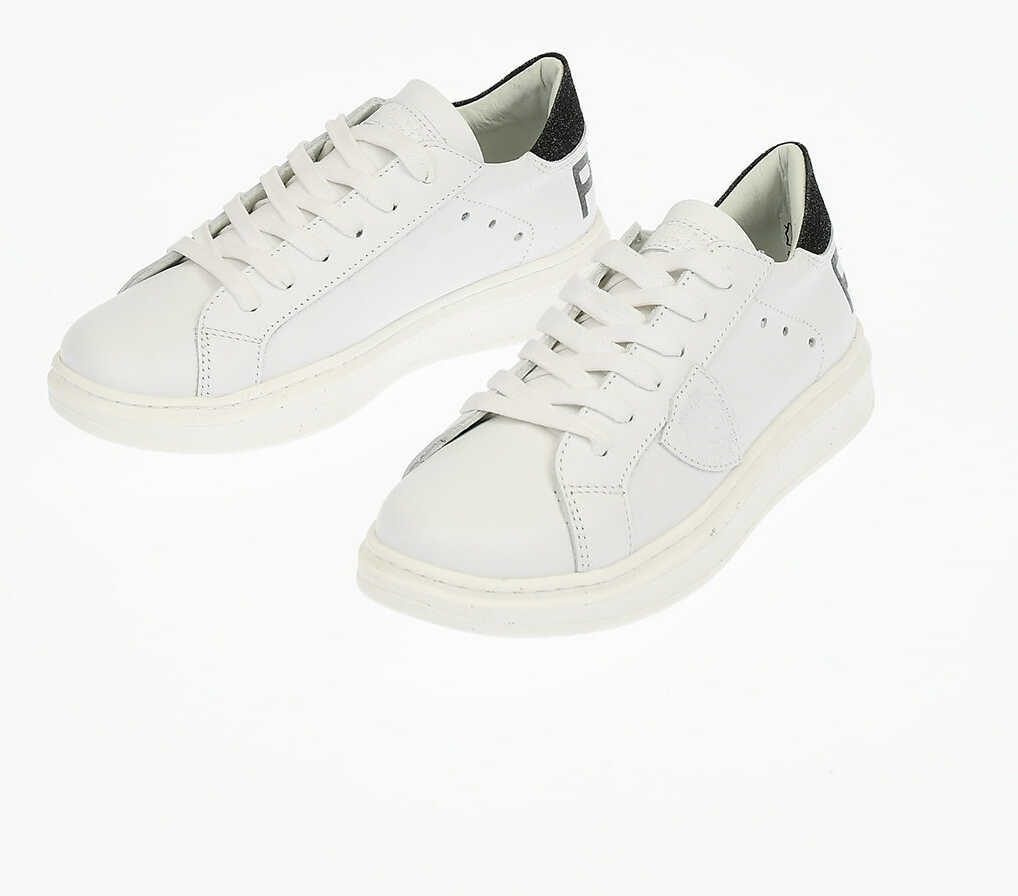 Philippe Model Leather Granville Sneakers White