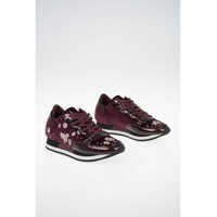 Sneakers Chenille Embroidered Etoile Sneakers Femei