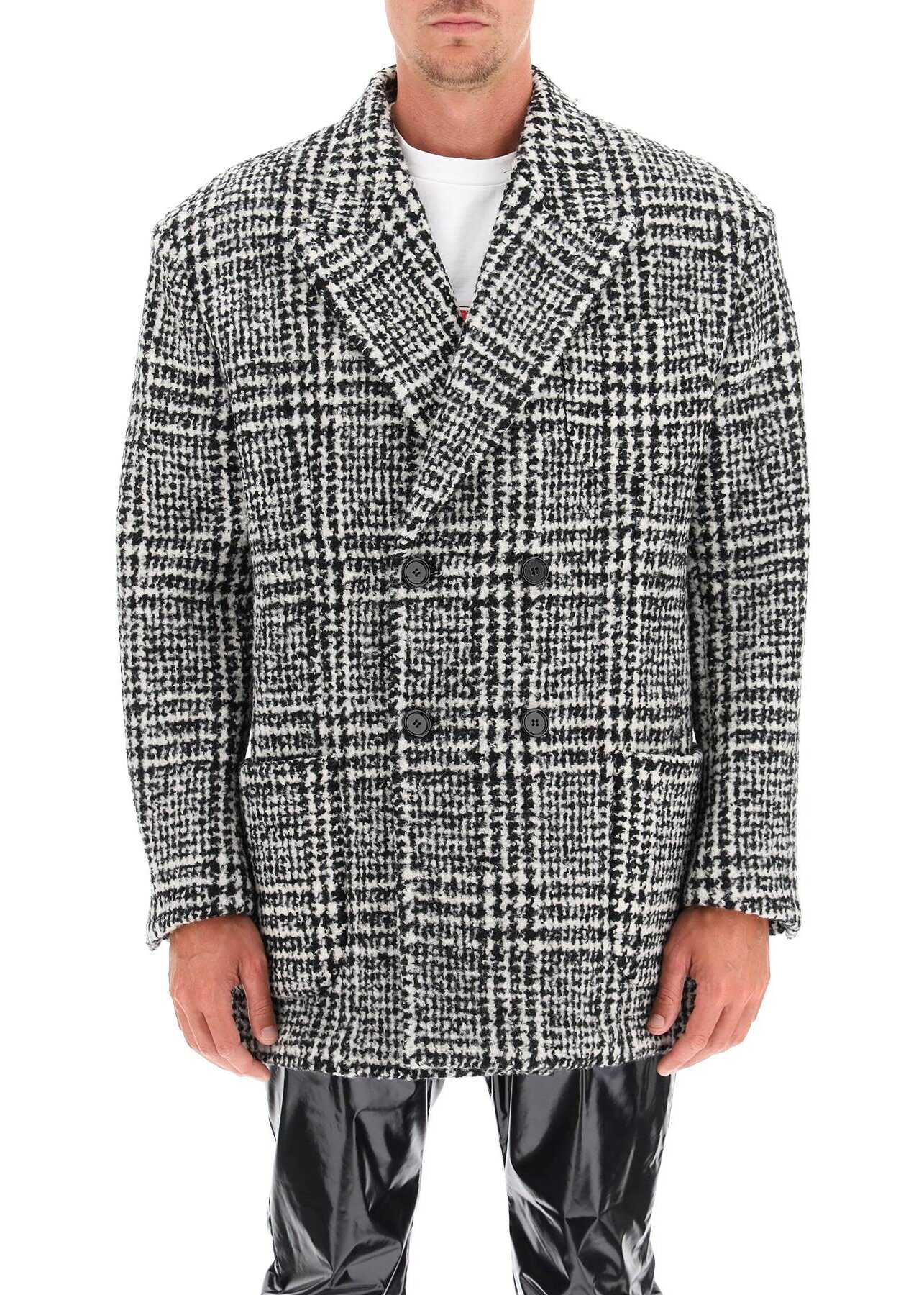 Dolce & Gabbana Checkered Double-Breasted Wool Jacket G2PU2T FQMIF QUADRI CHECK TARTAN image