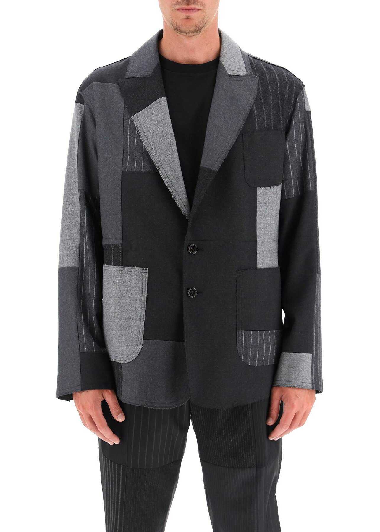 Dolce & Gabbana Patchwork Wool Jacket G2PQ3T GES55 VARIANTE ABBINATA image0